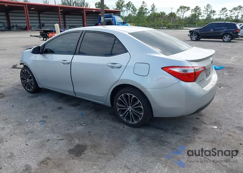 2016 Toyota Corolla S Plus из США, поврежденный, VIN 2T1BURHEXGC731911